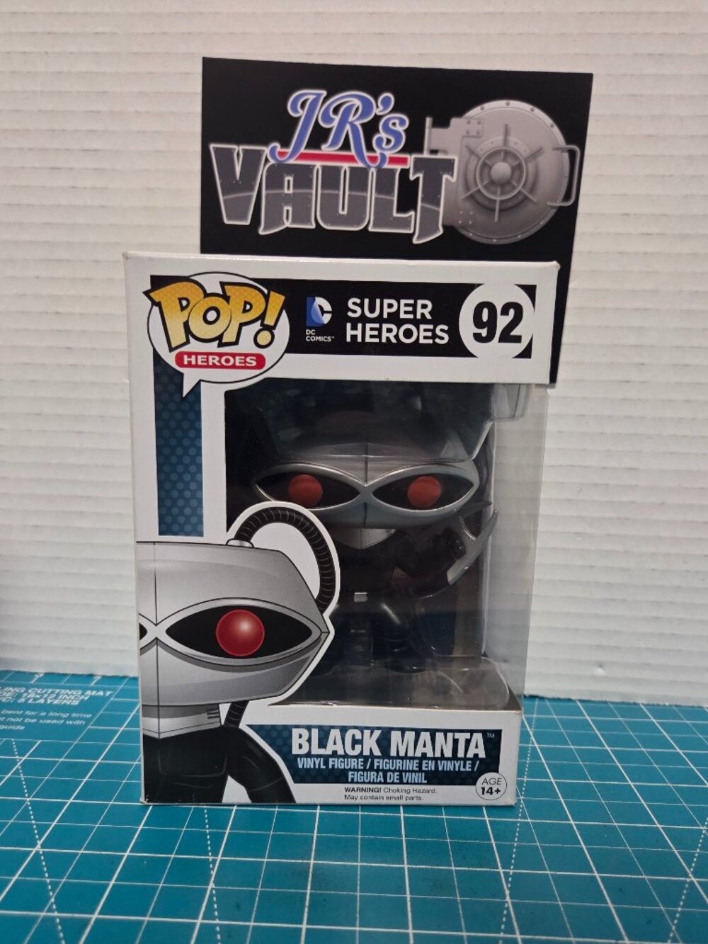 Funko POP Heroes DC Black Manta Aquaman 92 Vinyl Figure